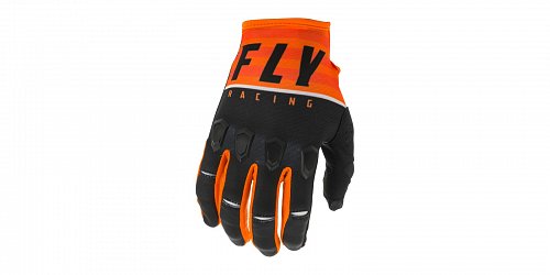rukavice KINETIC K120 2020, FLY RACING - USA (oranžová/černá/bílá)